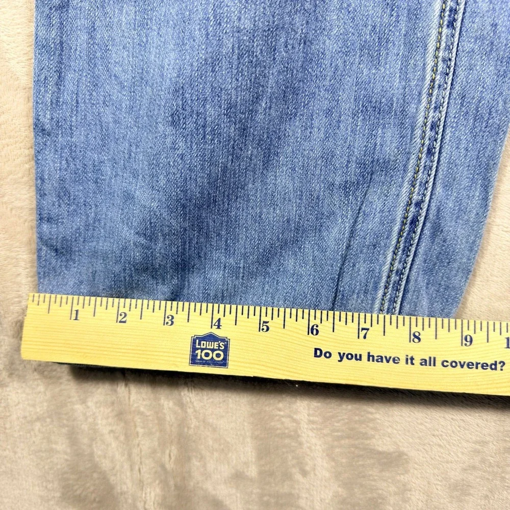Tommy Bahama Classic Fit Jeans Mens 38x34 Blue Light‎ Wash Cotton Tencel Blend